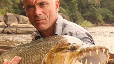 Fishing. River monsters .